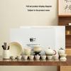 Chaxun Ru Kiln Ink Landscape Ceramic Kung Fu Tea Set