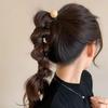 Vintage Ball Heart Ponytial Holder Hair Tie Straight Hair Rope Ponytail Headband  For Women Girls