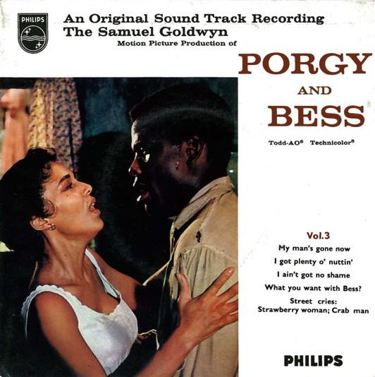 

7inch Record GEORGE GERSHWIN Porgy And Bess Vol. 3 BBE12295 Philips 1959 Scandinavi Soundtracks Musicals Used
