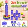 Hollow Tube Mold Clay Bloom Maker Plastic Flower Shaping Tool New Clay Flower Mold