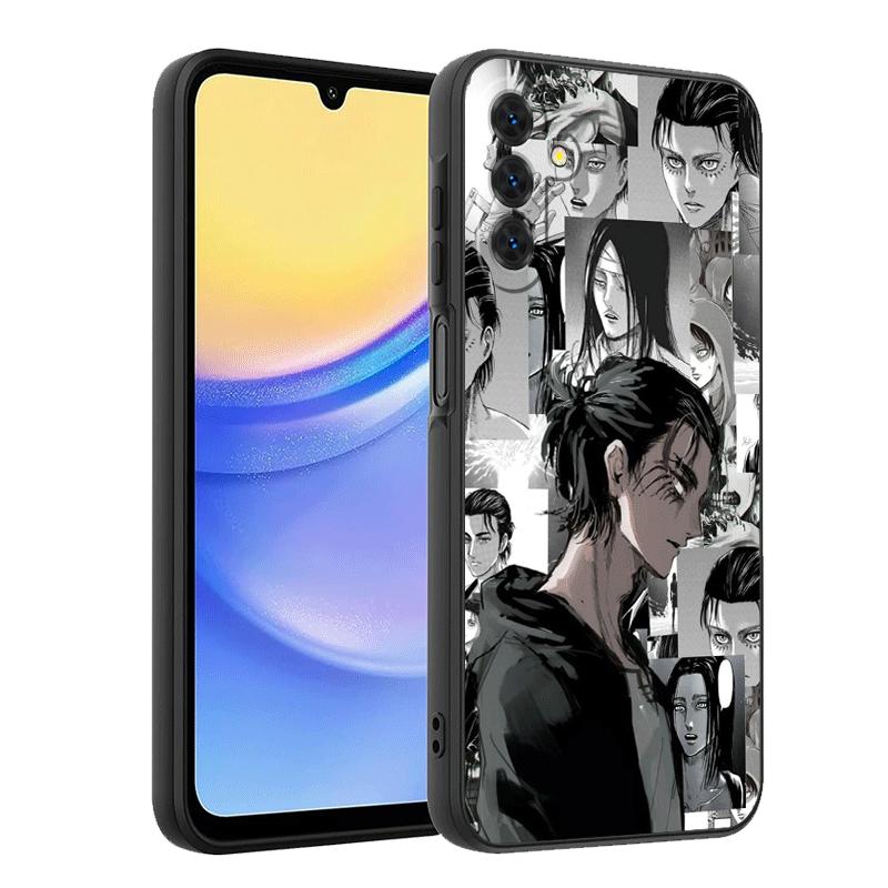 A-Attack On T-Titan Anime Soft Phone Case for Samsung A17 A37 A57 A16 A26 A36 A56 A15 A25 A35 A55 A14 A24 A34 A54 A13 A23 A33 A5