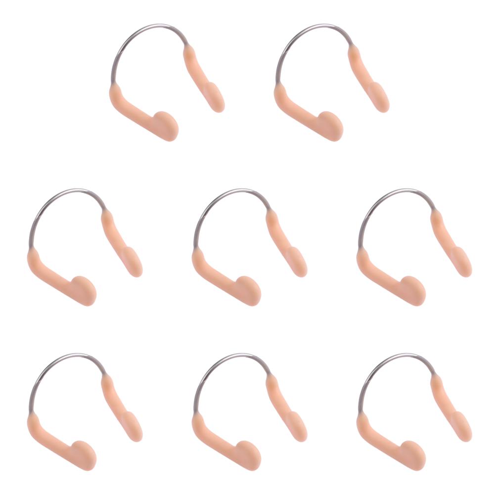 

No-skid Soft Silicone Steel Wire Nose Clip for Swimming Diving