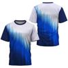 Fashion Gradient Stripe Print T Shirt for Men  Men's Clothes Summer Tops Casual Sports 3d T-Shirts