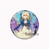 32/44/58mm 58mm Jewelry Accessories Gifts Anime Violet Evergarden Brooches Cosplay Handmade Badges Lapel Pins Backpack Clothes Decoration