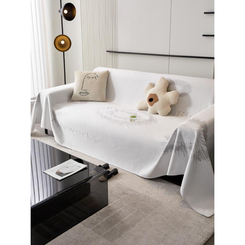 Summer Cool Sofa Cover Cloth Full Covered Summer Non-Slip Sofa Cover Anti-Scratching Sofa Cover