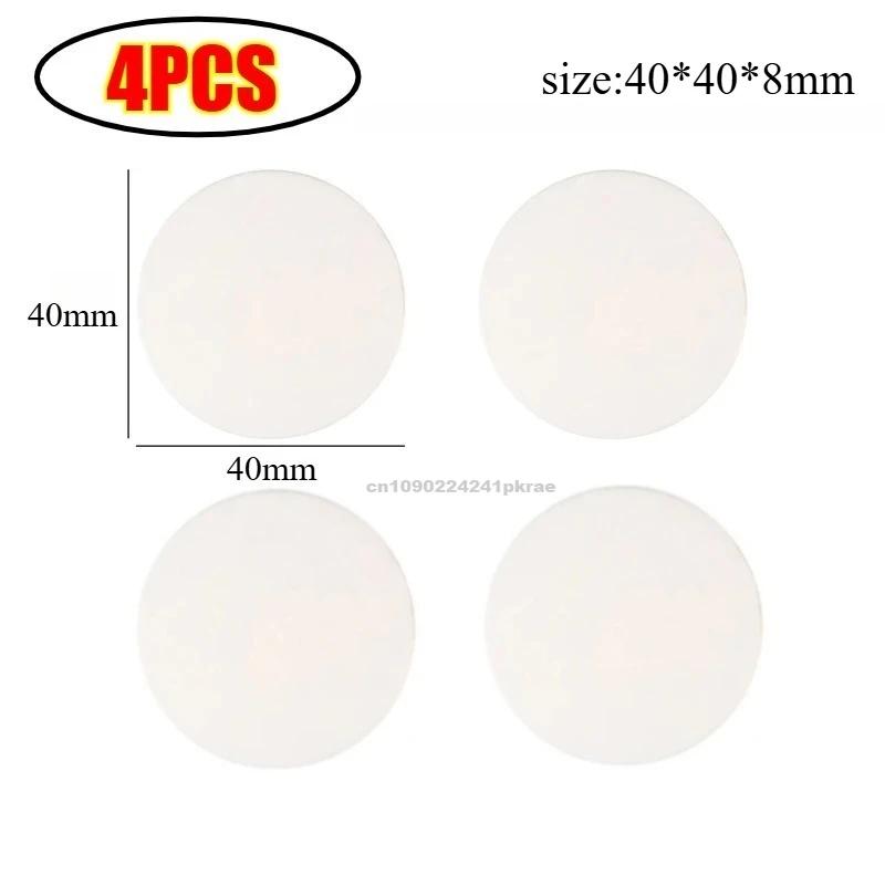 Self-Adhesive Door Stopper Handle Bumpers Silicone Mute Anti-Shock Protection Porte Pad Home Decoration Wall Protection