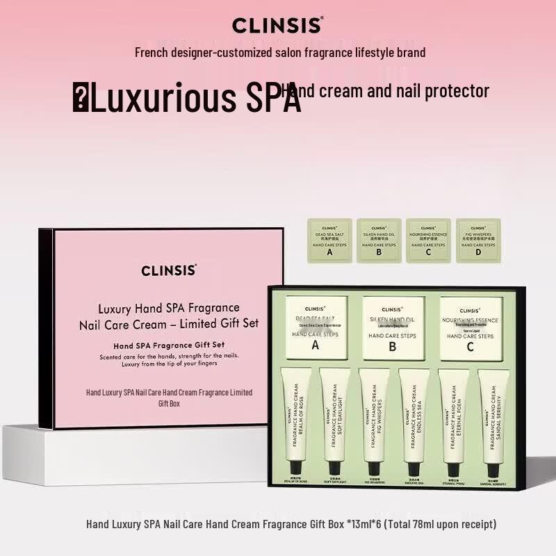 CLINSIS Hand SPA Nail Care Hand Cream Gift Set
