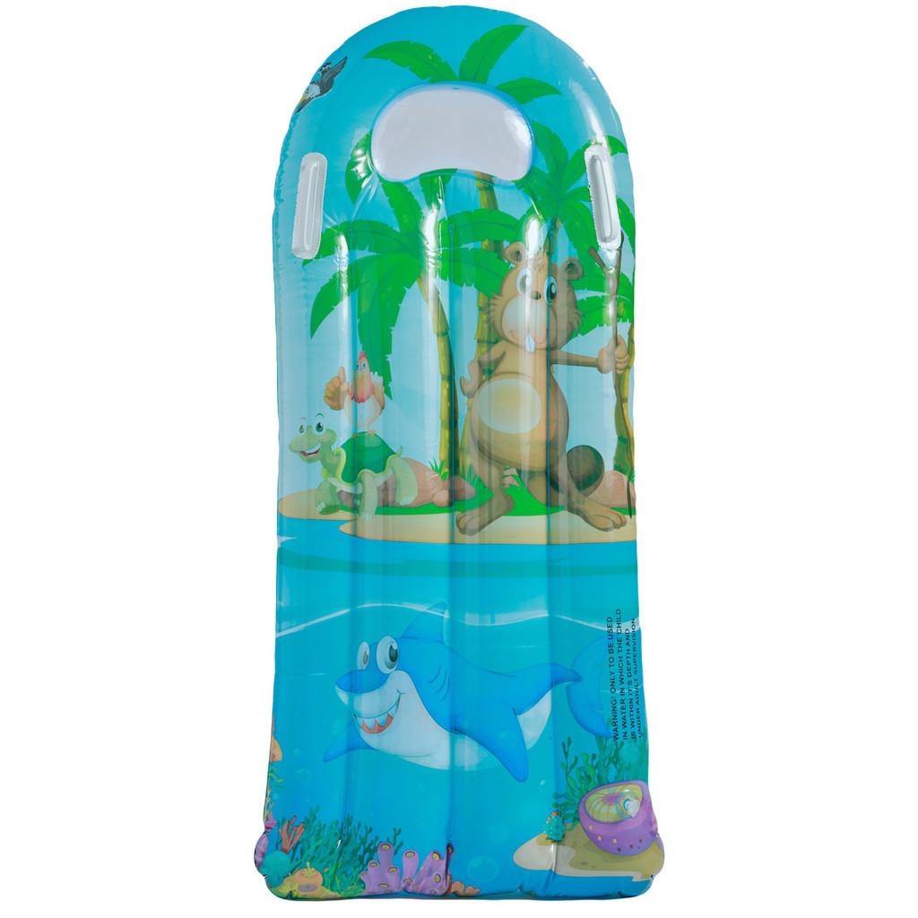 Thickened Inflatable Child Surfboard Floating Handle Float Board Water Slide Board Swimming Equipment Swimming Ring Unicorn