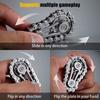 Řetězová kola Setrvačník Gyroskop na koneček prstu Fidget Spinner Antistres Úzkost Kovové Řetězy na kolo Edc Spinner Fidget Hračky Pro Dospělé Děti
