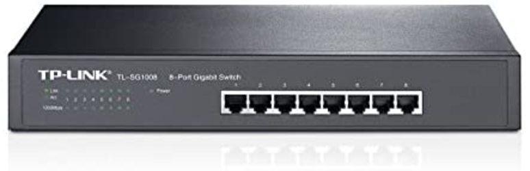 TP-Link TL-SG1008 Unmanaged Gigabit Switch 8 Ports Black