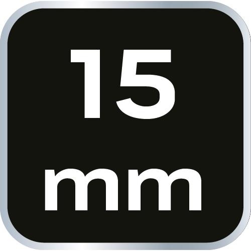 15 x 190 mm open-end wrench