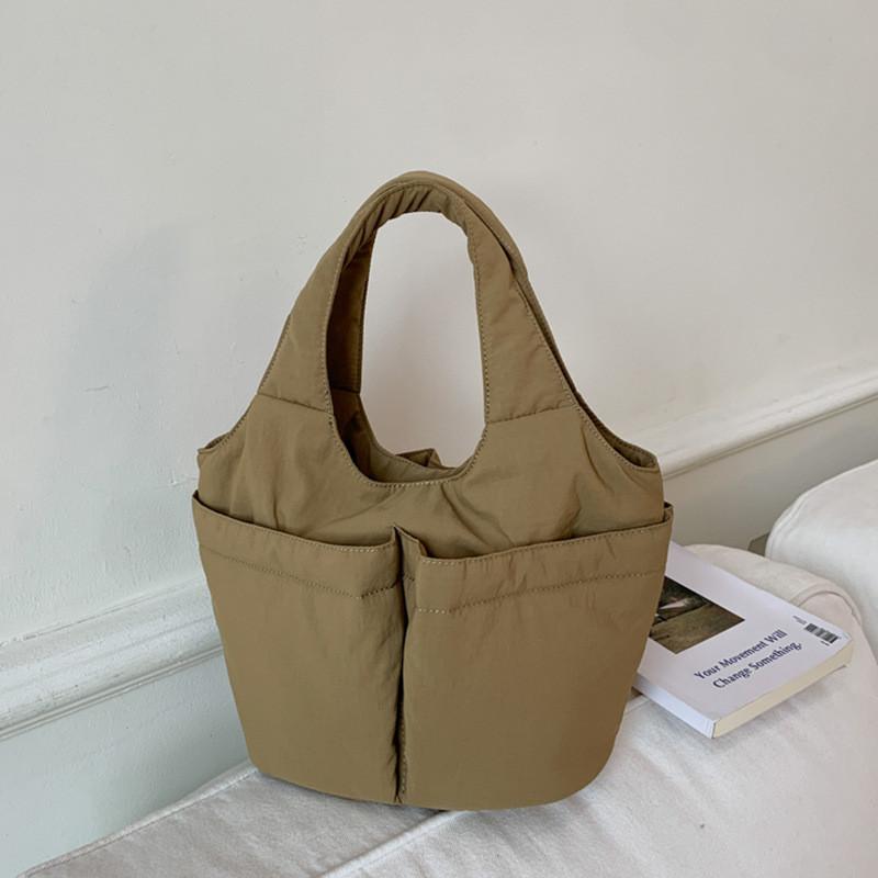 Canvas Tote Bag For Women And Men With Breathable Design And Multiple Pockets For Daily Use