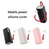 Silikonový kryt pro SUPERVOOC 150W Powerbanky Přenosné nabíječky Povrchy odolné proti poškrábání Tlumení nárazů Ergonomická rukojeť