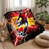 Spain Football Printed Flannel Blanket Skin Friendly Warm Decorative Throw for Indoor Couch Bed Daily Use