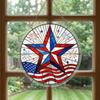 Acryl Puzzle Sonnenfänger 83 Teile DIY Sonnenfänger Bastelset für Erwachsene Buntglas Fenster Hängeornament für Haus Garten Dekoration