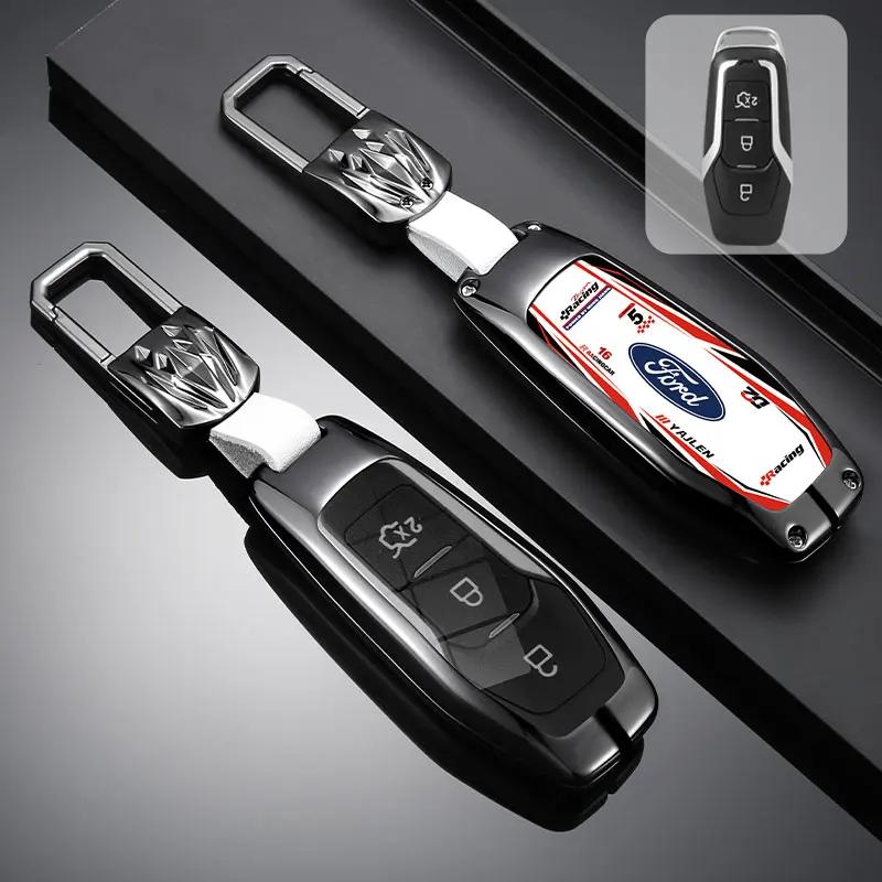 Nová samolepka na auto 2026 2025 Horký kryt pouzdra na klíče od auta Skořepina Závodní designové doplňky Pro Ford Fusion Mondeo Mustang F-150 Expl