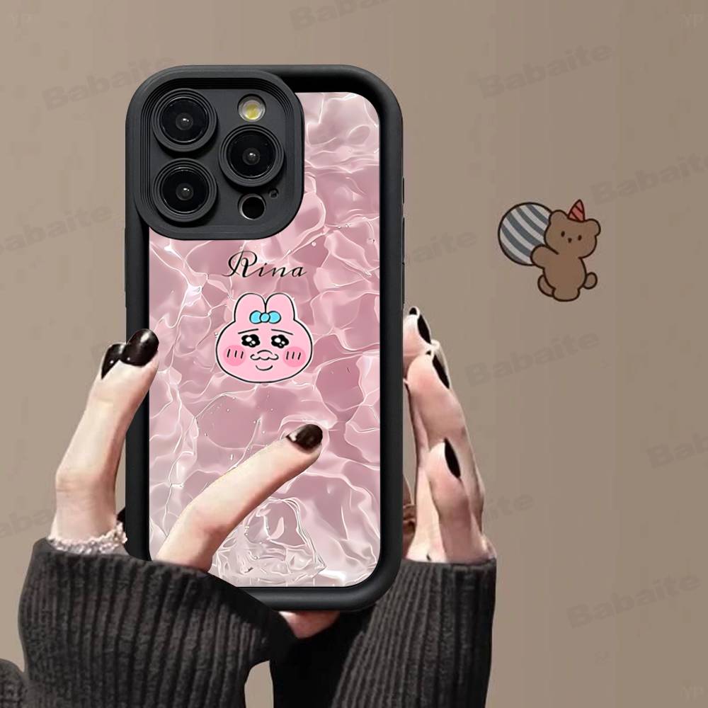 Interesting O-Opanchu Cartoon U-Usagi For IPhone 17 15 13 12 11 14 Pro Max X XR XS 16 Plus Shockproof Candy Back Cover