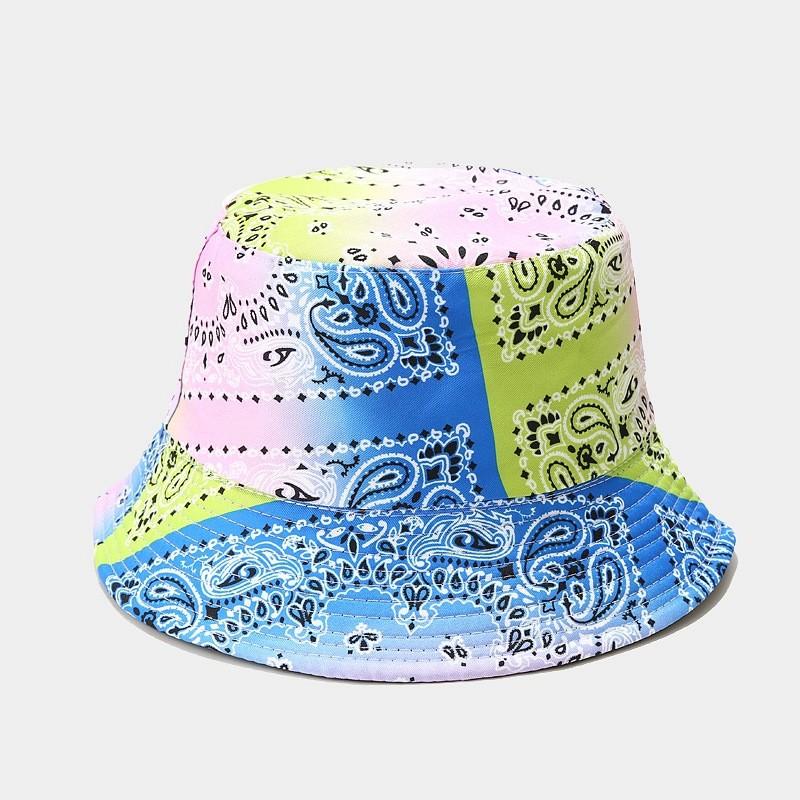 Cotton Wide Brim Fisherman Hat With Sun Protection For Summer Outdoor Activities