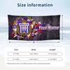 Custom Text Beach Towel, Soft Absorbent Swimming Multi-use TowelAnderlecht FC logo