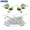 For ZX-6R ZX6R ZX 6R 636 2019 2020 2021 2022 2023 Motorcycle Full Fairing Sticker Reflective Decal Decorative Stickers Kit
