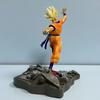 Anime Dragon Ball Figures Battle Training Clothes Goku Figure Jumping Model Collect Children Toys Doll Decoration Gifts