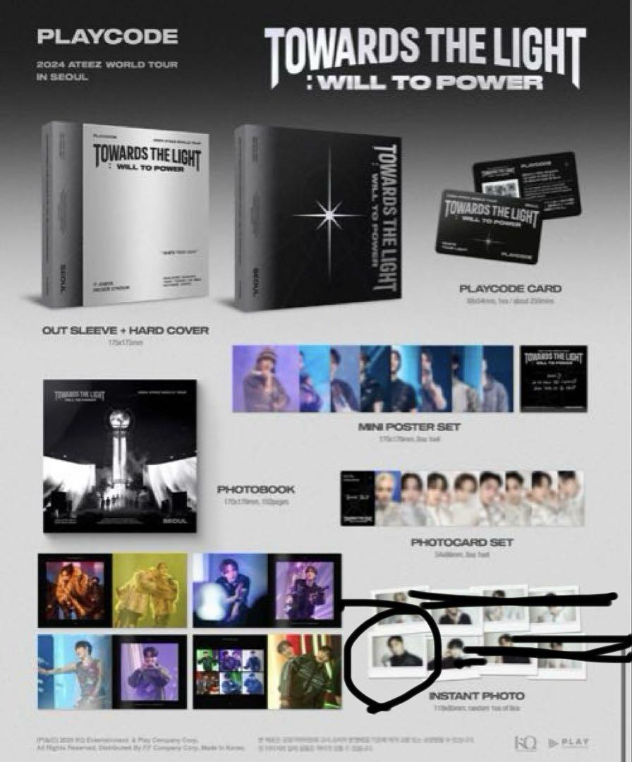 

[Б/У] ATEEZ 2024 МИРОВОЙ ТУР В СЕУЛЕ Play Code