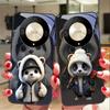 Cute Little Panda For Honor Magic 6 50 70 90 Lite X7b 200 Pro Nova 10 Nova 5T X6 P30 Pura 70 Ultra Tempered Glass Phone Case