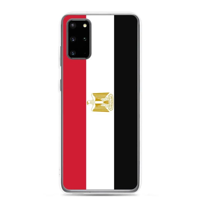 Coque Téléphone - Samsung - Galaxy S20 Ultra - Drapeau Égypte - Souple - Multicolore