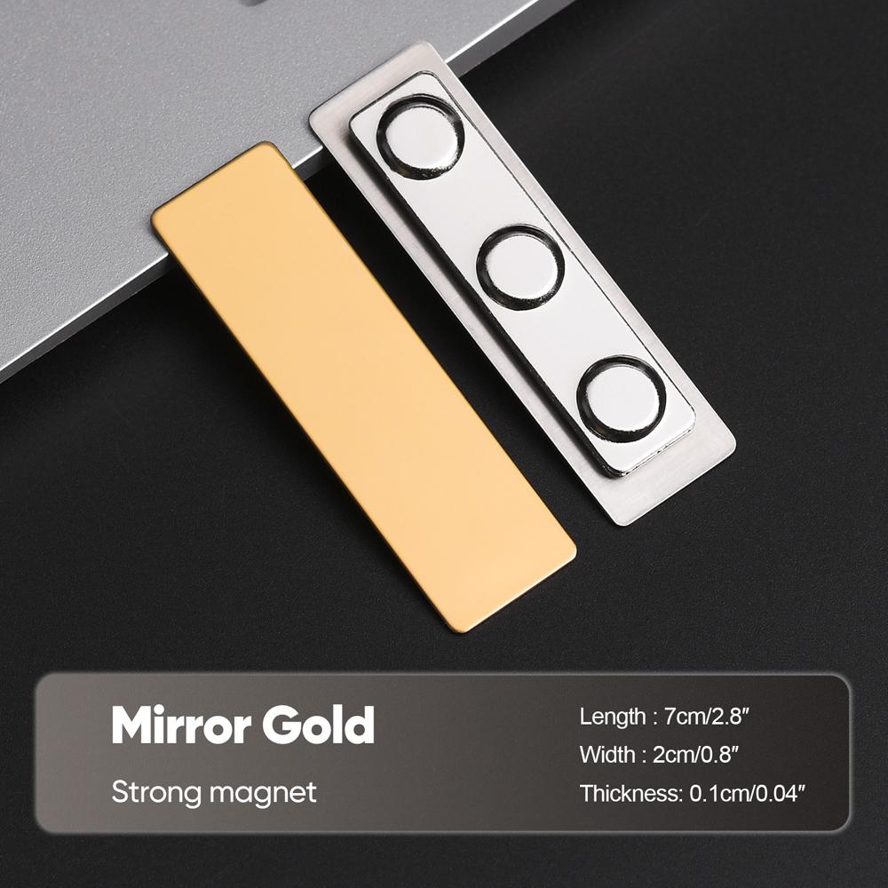 70x20MM Anstecknadeln Pin Personalisiert Kostenlos Anpassbar Gravierter Text Logo Business-Namensschild Stahl Metallanhänger Personalisierte Namensschilder
