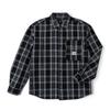 SS26 Comfortable Version Workwear Pocket Design Plaid Long Sve Shirt Men Shirts Black LMT011853210887K11000
