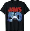 Jaws 50th Anniversary Logo TShirt Full Size S3XL Unisex T-Shirt