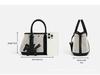 Niche Luxury Canvas Mini Garden Handbag: Stylish, Versatile Crossbody for Women