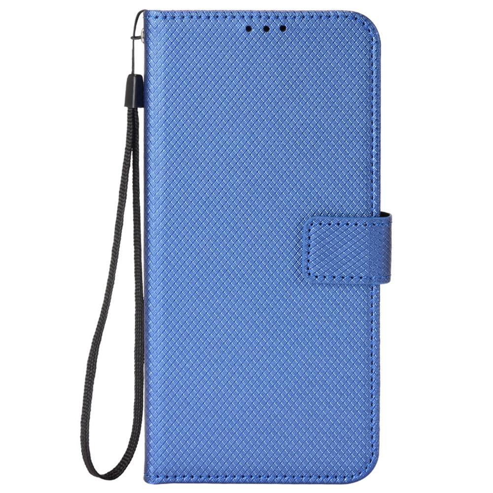 For ZTE nubia V60 Design/Blade V60 Design Case PU Leather Diamond Texture Wallet Phone Cover