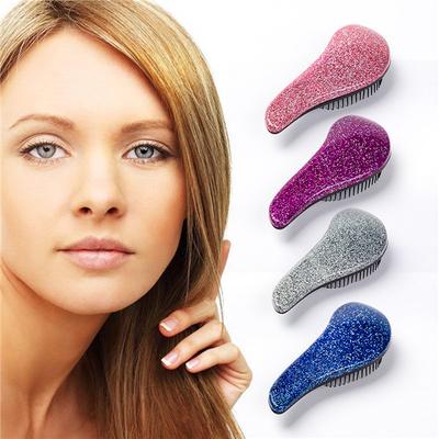 Magischer Griffkamm Antistatische Haarbürste Detangle Dusche Massage Haarbürste Kamm Salon Haarstyling