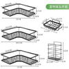 Bathroom Rack Triangular Non-punching Storage Rack, Bathroom Corner Wall Hanging Toiletries, Sorting Shelf
