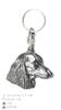 Dachshund - Pingente banhado a prata com um cachorro em uma caixa decorativa, decoração de bolsa, pingente de mochila da marca Art-Dog