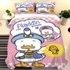 Copripiumino Paperella Anime Cartone Animato Pekkle Pelle-Amichevole E Traspirante Trapunta Stampata Carina Calda Biancheria da Letto Sanrio