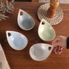 Macaron-Colored Ceramic Dipping Sauce Dish for Sushi, Hot Pot, Vinegar, and Snacks 