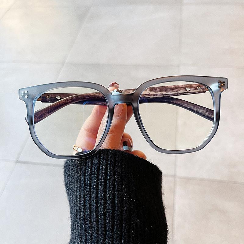 5 Colors Large Reading Glasses for Women Unisex Vintage Classic Square Computer Eyeglasses Luxury Far Sight Presbyopia Eyewear