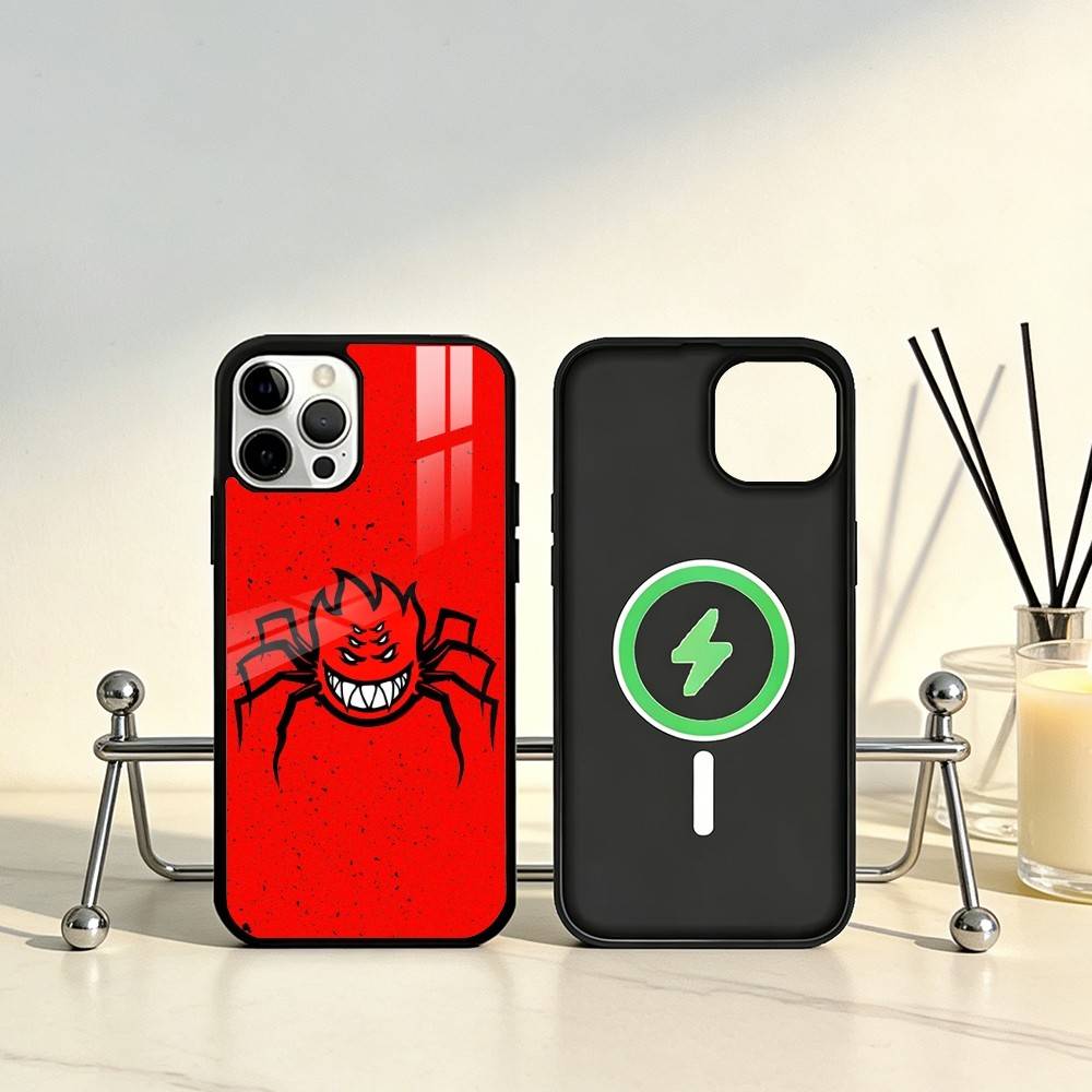 COOL Little Fire Man Phone Case For iPhone17,16,15,14,13,12,11 Plus,Pro Max Magnetic For Magsafe Wireless Charging