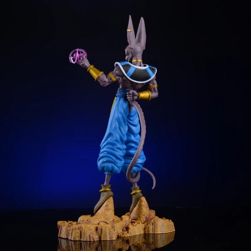 30cm Anime Character Dragon Ball Birus Destruction Action Collection Model Toy Children Gift s Round Sensory Durable Elastic Compression Bouncy