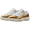 Air Jordan 11 Mother's Day Women Low-top Retro Basketball Shoes White/gold AH7860-102