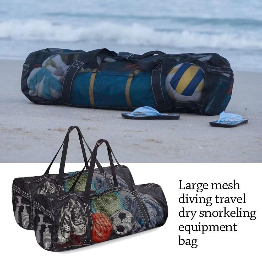 Storage Case Swimming Gym Bag Duffel Bag Surfing Snorkeling Bag Mesh Diving Bag  Tote Bag