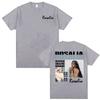 Singer Rosalia LUX New Album Tour Merch Tshirts Men Women Clothing Fashion Summer T Shirt High Quality Casual ONeck Tshirt