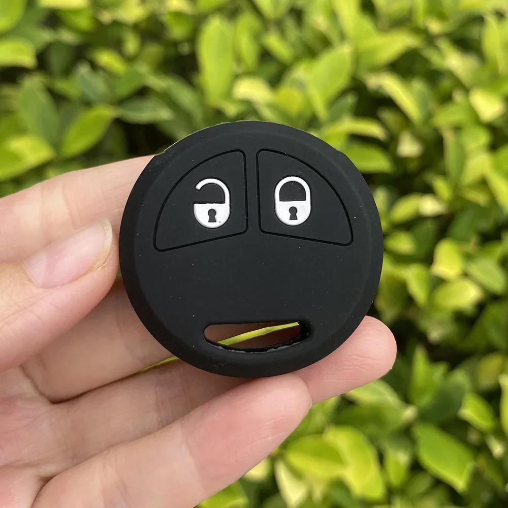 

2 3 Buttons Silicone Car Key Case Holder Shell Soft Remote Cover Protector for Toyota Auto Key Chain Accessories