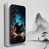 Sports Football Soccer For Samsung S9,S10,S20,S10,S21,S25,S24,S23,Ultra,FE,Plus,Lite,Soft Silicone Black Case