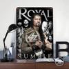 Roman Reigns Royal Rumble Poster Customized Wall Art Vintage Metal Signs Retro Tin Plaque for Man Cave Home Decoration Ornaments