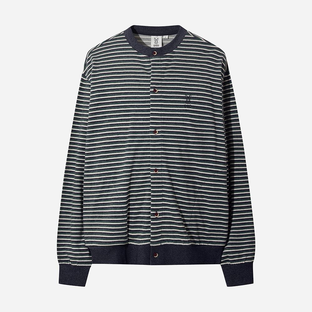 Dod Multi Stripe Cardigan (Navy)