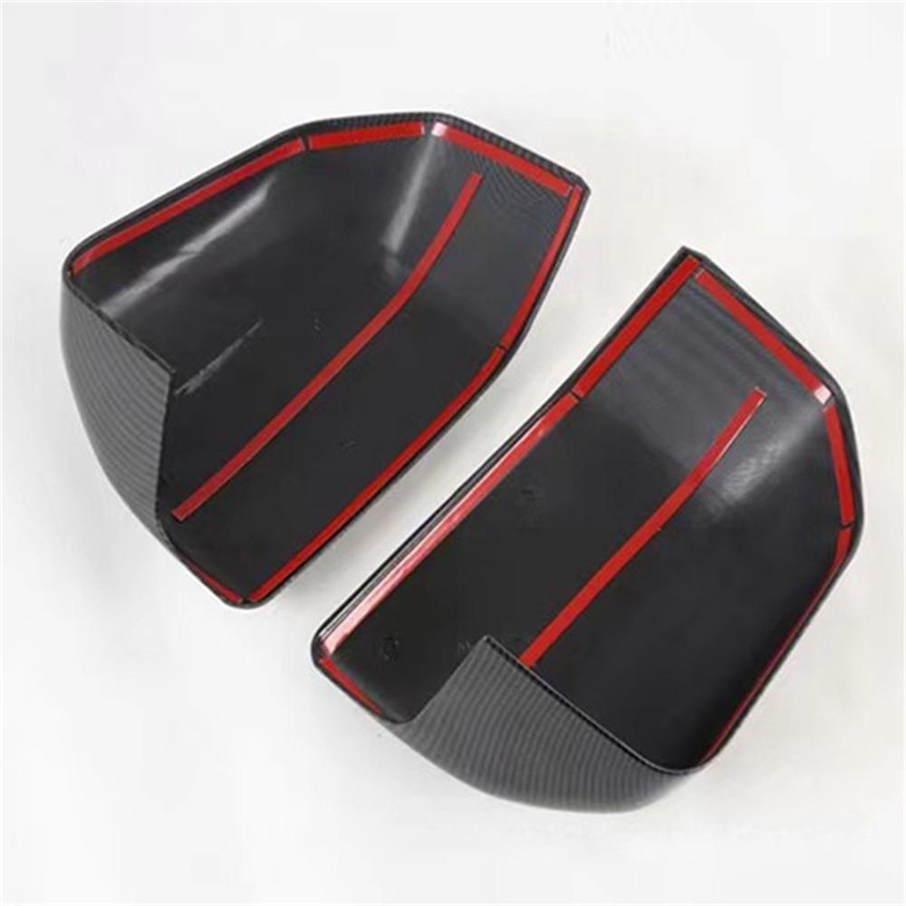 For 2015-2020 Ford F150 Truck Replacement Mirror Covers Cap Painted Carbon Fiber