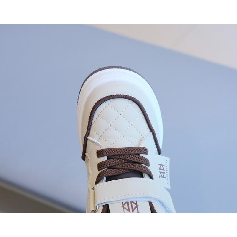 Children's Sports Shoes - New Spring/Autumn Casual High-Top Skate Shoes for Boys, White Sneakers for Girls, Soft-Soled Shoes for Toddlers